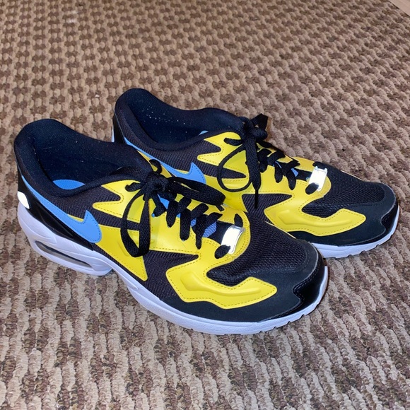 Nike Air Max 2 Light Yellow Light Blue Black (W) - Picture 3 of 5